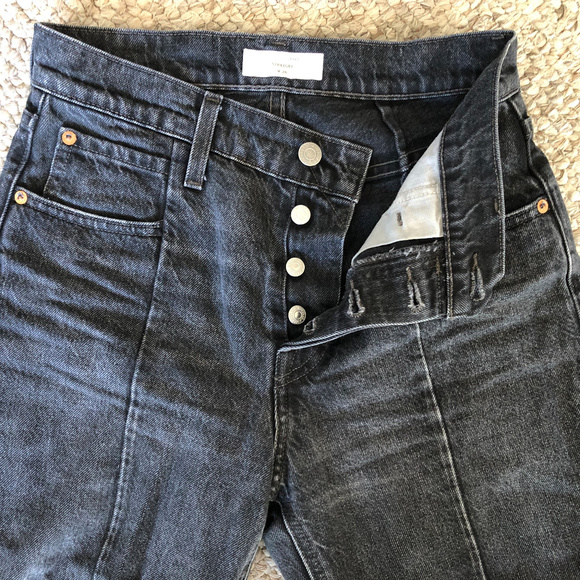Levi's Denim - Levi's Altered black wash with front seam